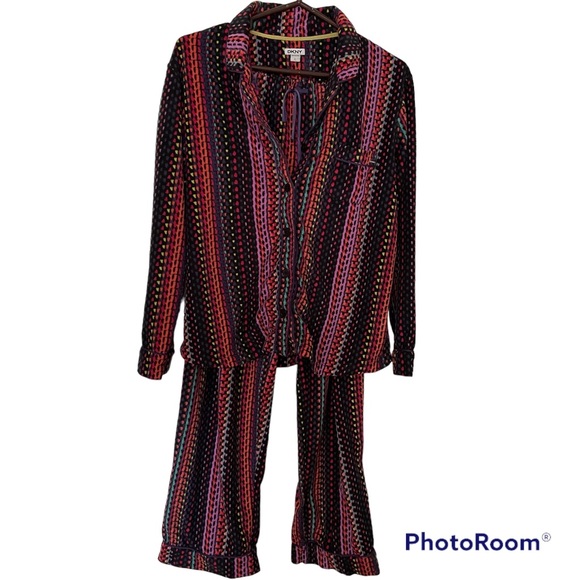 DKNY Women’s Two Piece Pajama Set - Picture 1 of 3